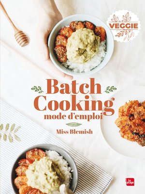 cover image of Batch cooking Mode d'emploi